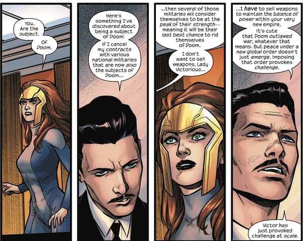Doctor Doom And Tony Stark Being Cured Of The Woke Mind Virus (Spoilers)