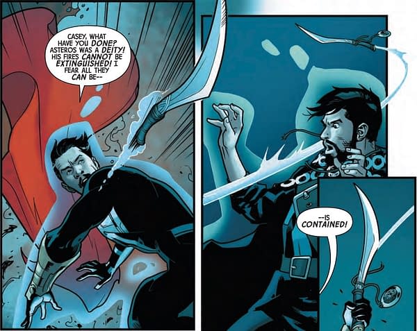 Doctor Strange is Putting Out Fires in Next Week's Doctor Strange #7