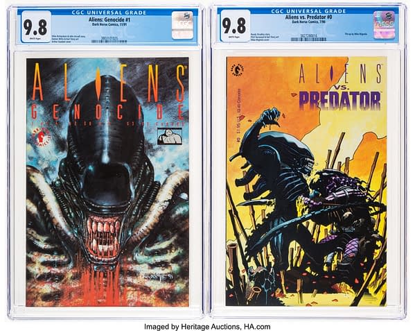 Aliens: Genocide #1 and Aliens Vs. Predator #0