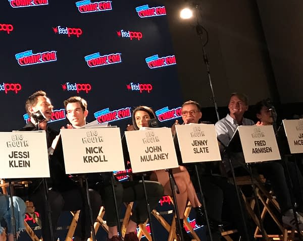 The Cast of Netflix's Big Mouth Read Through the First New Episode at NYCC