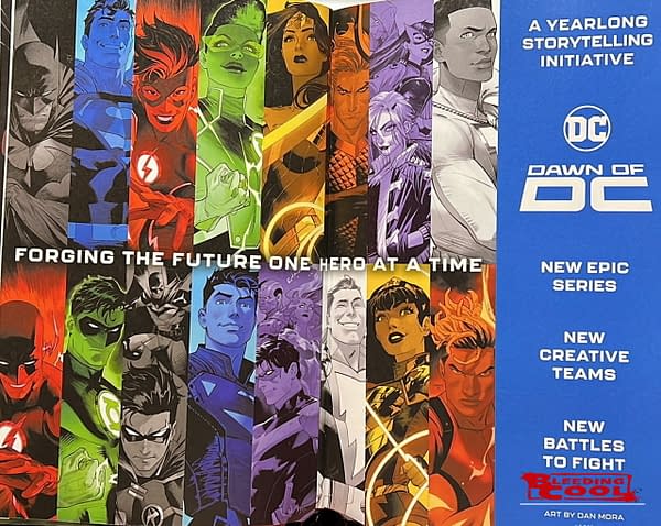 Dawn Of DC Strapline Is "Forging The Future One Hero At A Time"