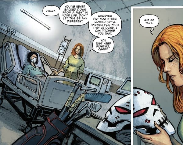 April O'Neil, the New Casey Jones in Teenage Mutant Ninja Turtles #11