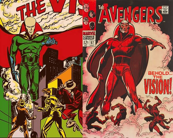 Vision's First Appearance in Avengers #57 Rides the #WandaVision Wave