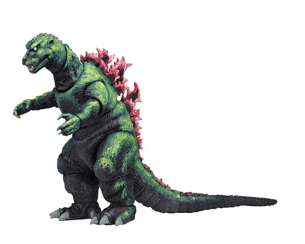 Godzilla Gets a Unique Figure From NECA- a 1956 Poster Version
