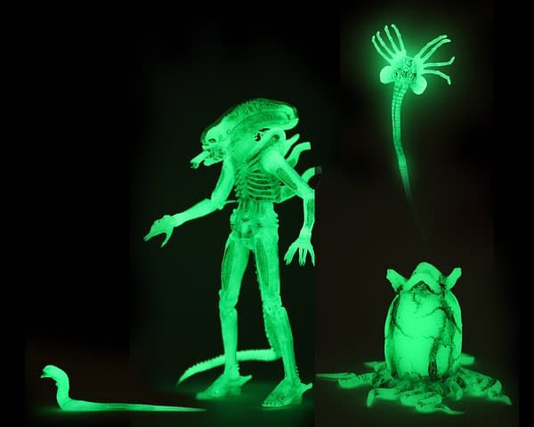 NECA's Final SDCC Exclusive Is A Glow Version Of The Alien Big Chap