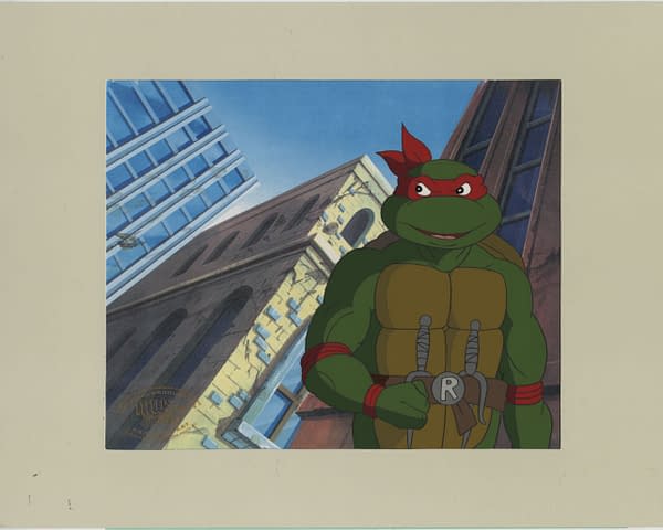 A TMNT Animated Series Cell Is Up For Auction Now At Comic Connect