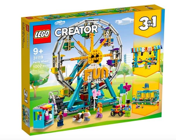 Summer Fun Beginning With The New Ferris Wheel LEGO Set