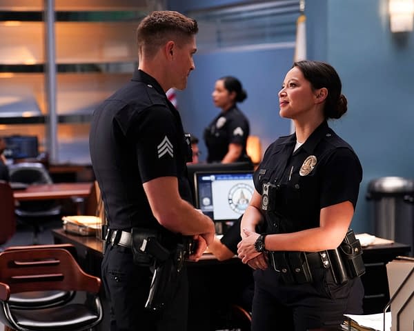 The Rookie Season 5 Ep. 13 Images: Lucy &#038; "Team Tim" for The Win?