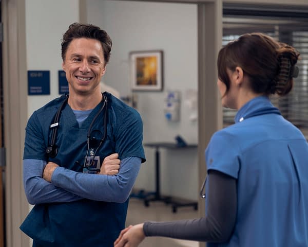 Scrubs Season 1 E06 "My V.I.P." Images: Can JD & Dr. Park Play Nice?