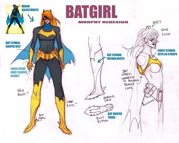 Batgirl Ditches Burnside Costume for Updated Classic Look by Sean Gordon Murphy