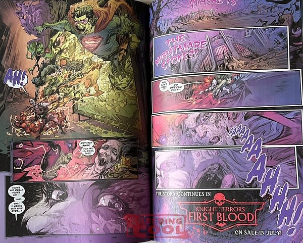 Four Pages From Knight Terrors, Previews This Week In DC Comics