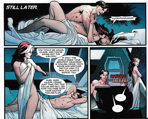 How Was Rogue Able to Kiss Gambit on Their Wedding Day? And The Rest? (Mr &#038; Mrs X #1 Spoilers)