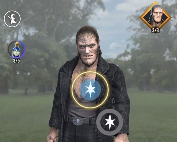 Fenrir Greyback in Harry Potter: Wizards Unite. Credit: Niantic