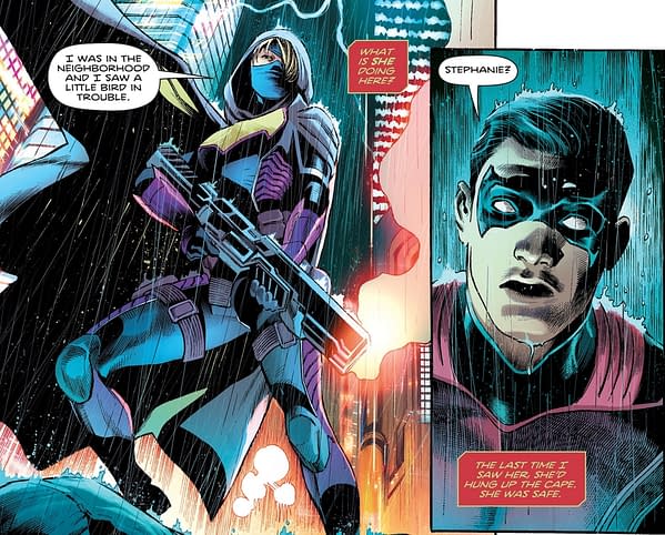 Jason Todd, Dick Grayson, Stephanie Brown in Today's DC Future State