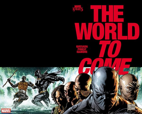 Cover image for MARVEL KNIGHTS: THE WORLD TO COME #1 JOE QUESADA COVER