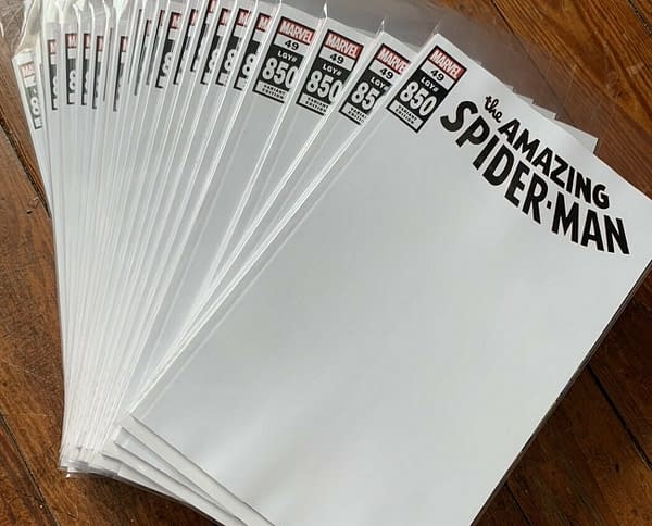 Marvel Comics Reprints Amazing Spider-Man #49 Blank Variant For Free