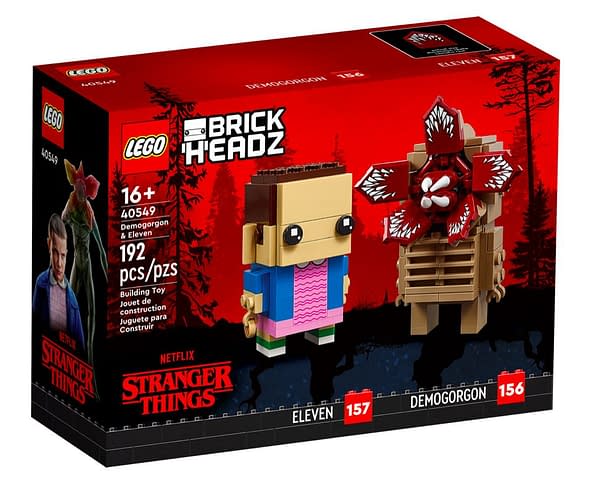 LEGO Reveals BrickHeadz Stranger Things Eleven & Demogorgon Set