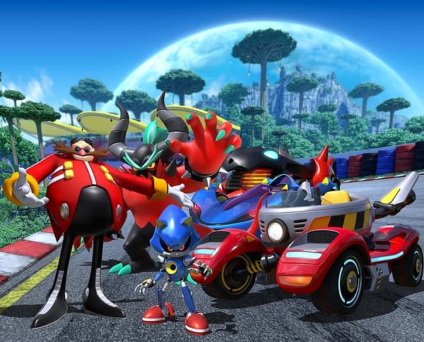 Team Sonic Racing Reveals Team Eggman's Racing Companions