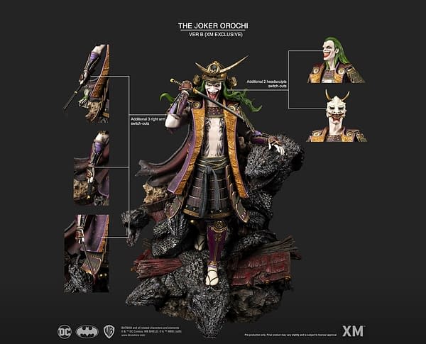 Joker Gains the Power of Mythical Orochi with New XM Studios statue