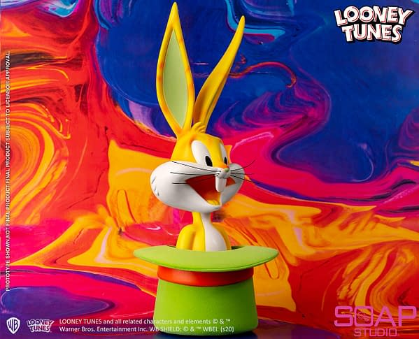 Bugs Bunny Gets a Colorful Pop-Art Statue From Soap Studio