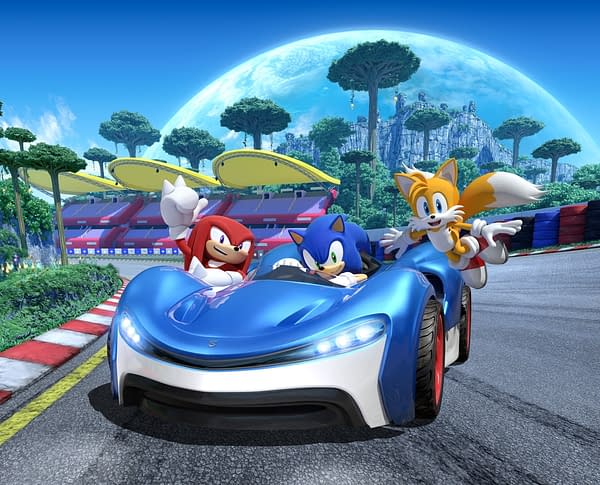 Now you can race around the track with these guys on Amazon Luna, courtesy of SEGA.