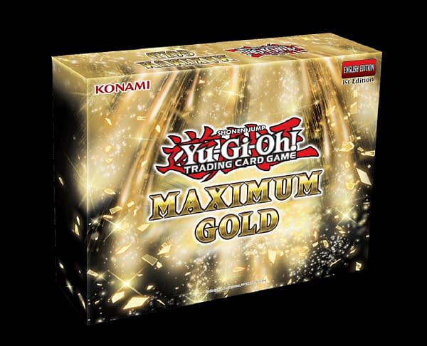This new gold set for Yu-Gi-Oh will be released in October.