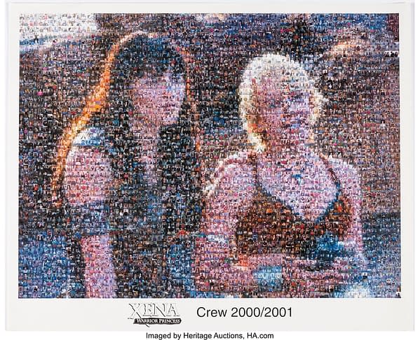 Xena: Warrior Princess Cast and Crew Photo Mosaic Poster (NBC Universal, 2001). Credit: Heritage Auctions