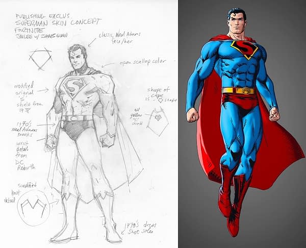 SDCC: Superman x Fortnite By Jim Lee For San Diego Comic-Con