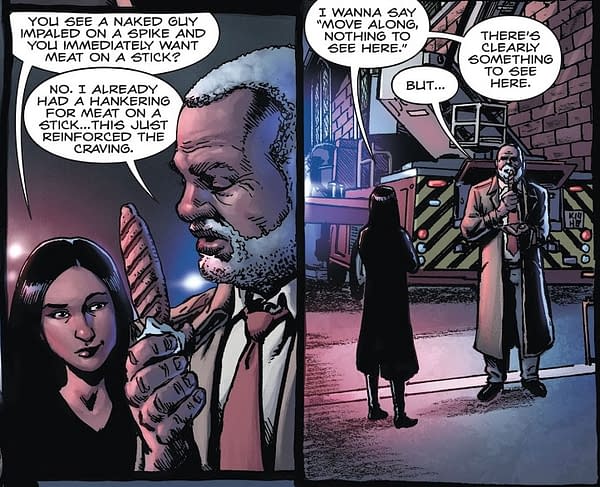 How Come The Police Have Guns In Hellblazer: Rise And Fall?