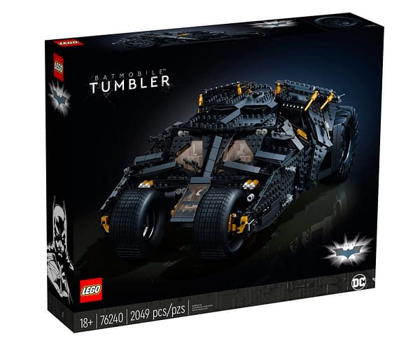 The Dark Knight Trilogy Batmobile Tumbler Comes to LEGO