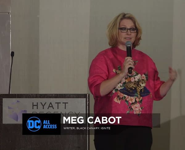 Meg Cabot of The Princess Diaries on Writing Her Black Canary: Ignite Graphic Novel