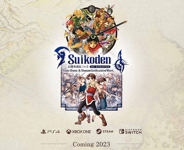 Konami Announces Suikoden 1 & 2 HD Remaster At Tokyo Game Show