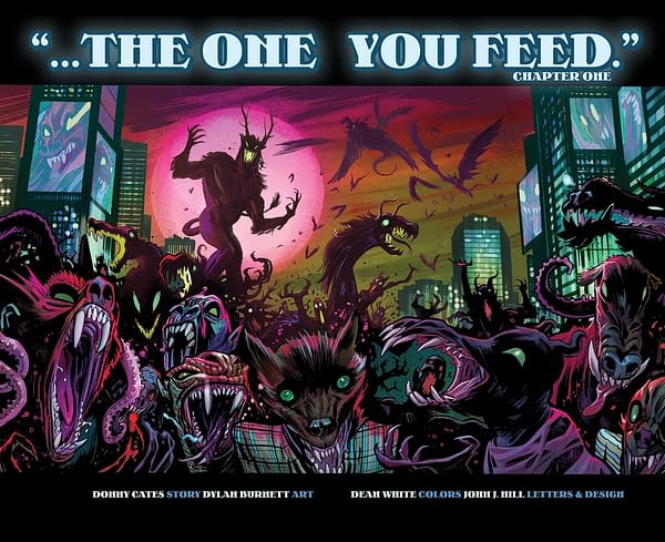 Donny Cates and Dylan Burnett's New Comic, The One You Feed, Out Now