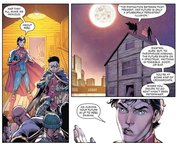 Damian Wayne, Murderer, in Teen Titans #43 - and the Future?