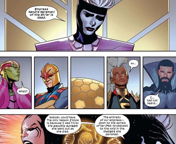 Conversations About Death And Resurrection In X-Men Red #4 (Spoilers)