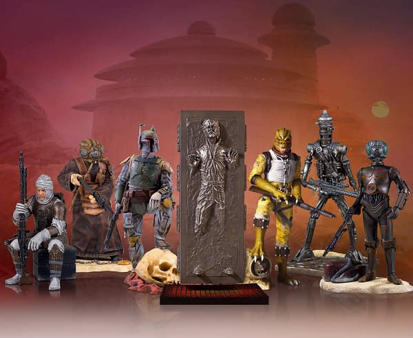 Star Wars Gentle Giant Bounty Hunter Collectors Gallery Statue Full Line