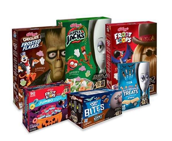 Addams Family 2: Kellogg's Releases Limited Edition Cereals & More