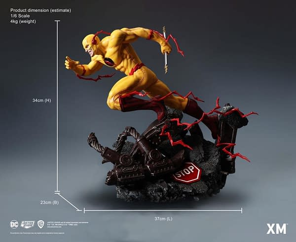 Reverse Flash Hunts for The Flash with New XM Studios Statue 