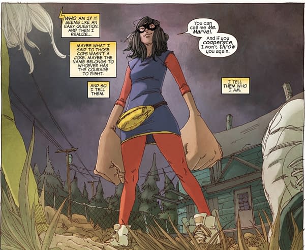 The Shape-Shifting Powers Of Ms Marvel
