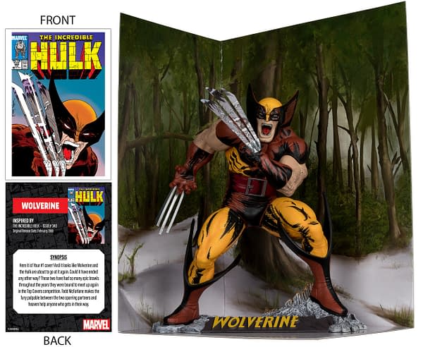 Wolverine Prepares to Fight the Hulk with New McFarlane Toys Statue