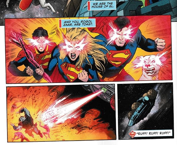 Superman #31 and Supergirl #12 Tell the Same Story... Almost