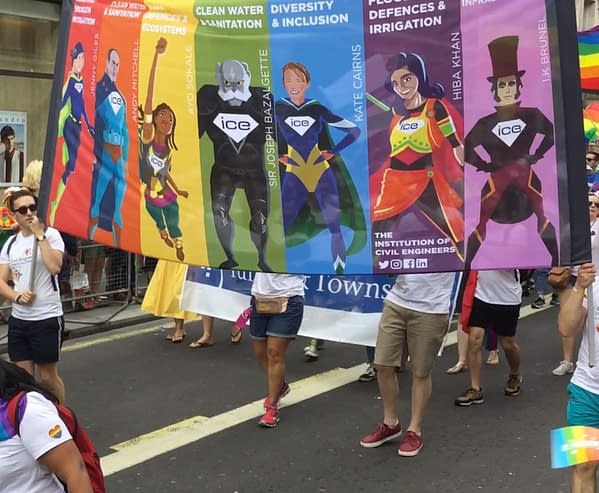 Gosh Comics Display For Pride London 2019