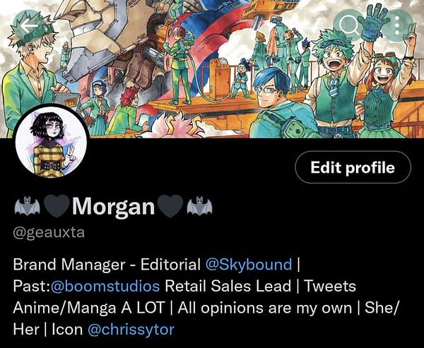 Morgan Perry Moves From Boom Studios To Skybound Entertainment