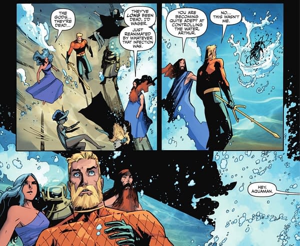 Aquaman #6 by Jeremy Adams and Michael Shelfer