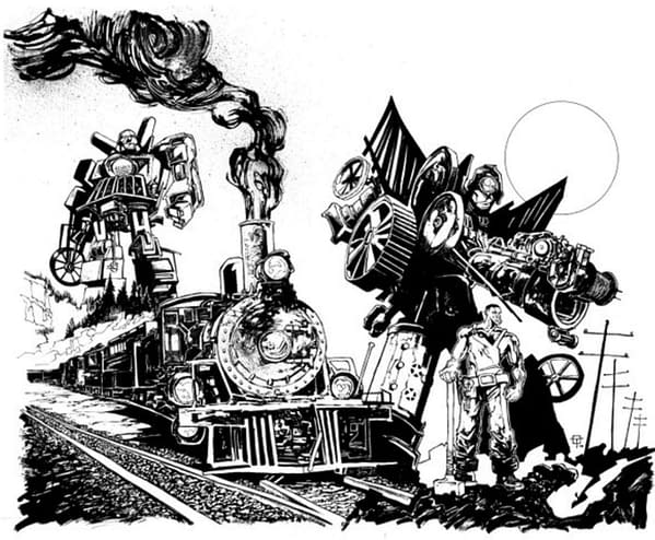 The Ted McKeever Steampunk Transformers That Never Was