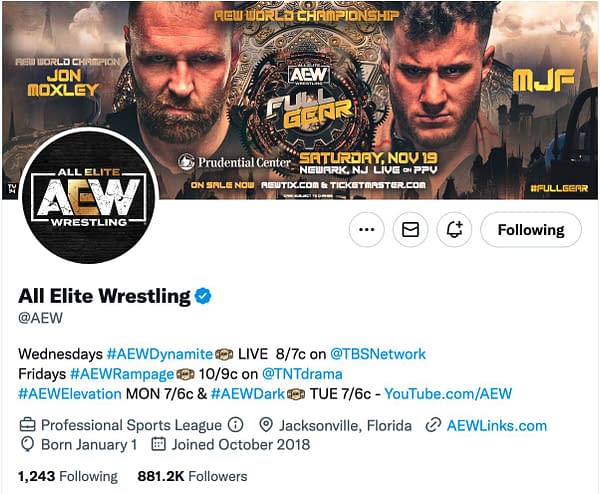 Elon Musk Gives WWE "Official" Status on Twitter But Snubs AEW