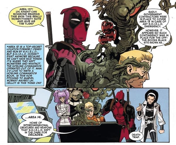 X-Men: Bland Design &#8211; Some Characters Have Names in Spider-Man vs. Deadpool #27