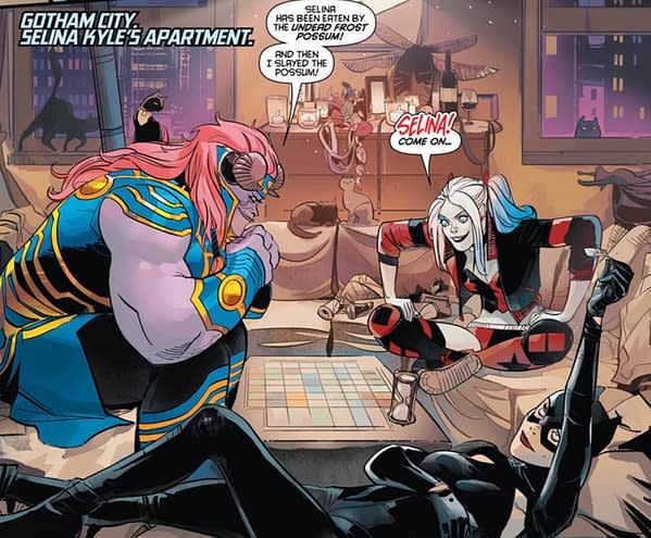 Catwoman Disses Tabletop Gamers in Harley Quinn #61 Preview
