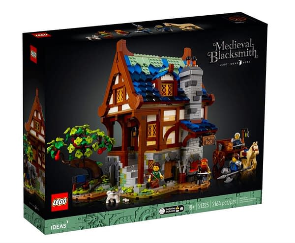 Medieval LEGO Knights Return with New LEGO Ideas Blacksmith Set