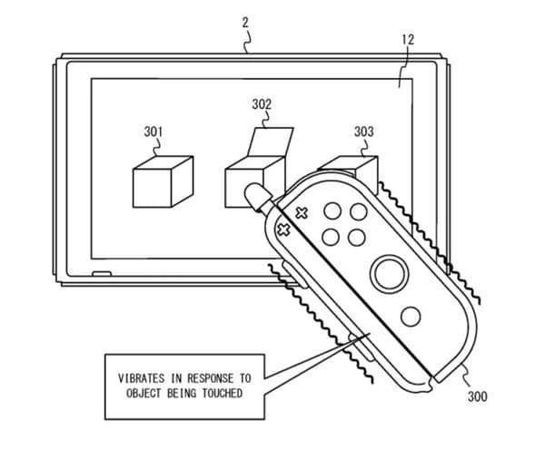 Nintendo Filed a Patent For an Odd Touch Pen Joy-Con Attachment